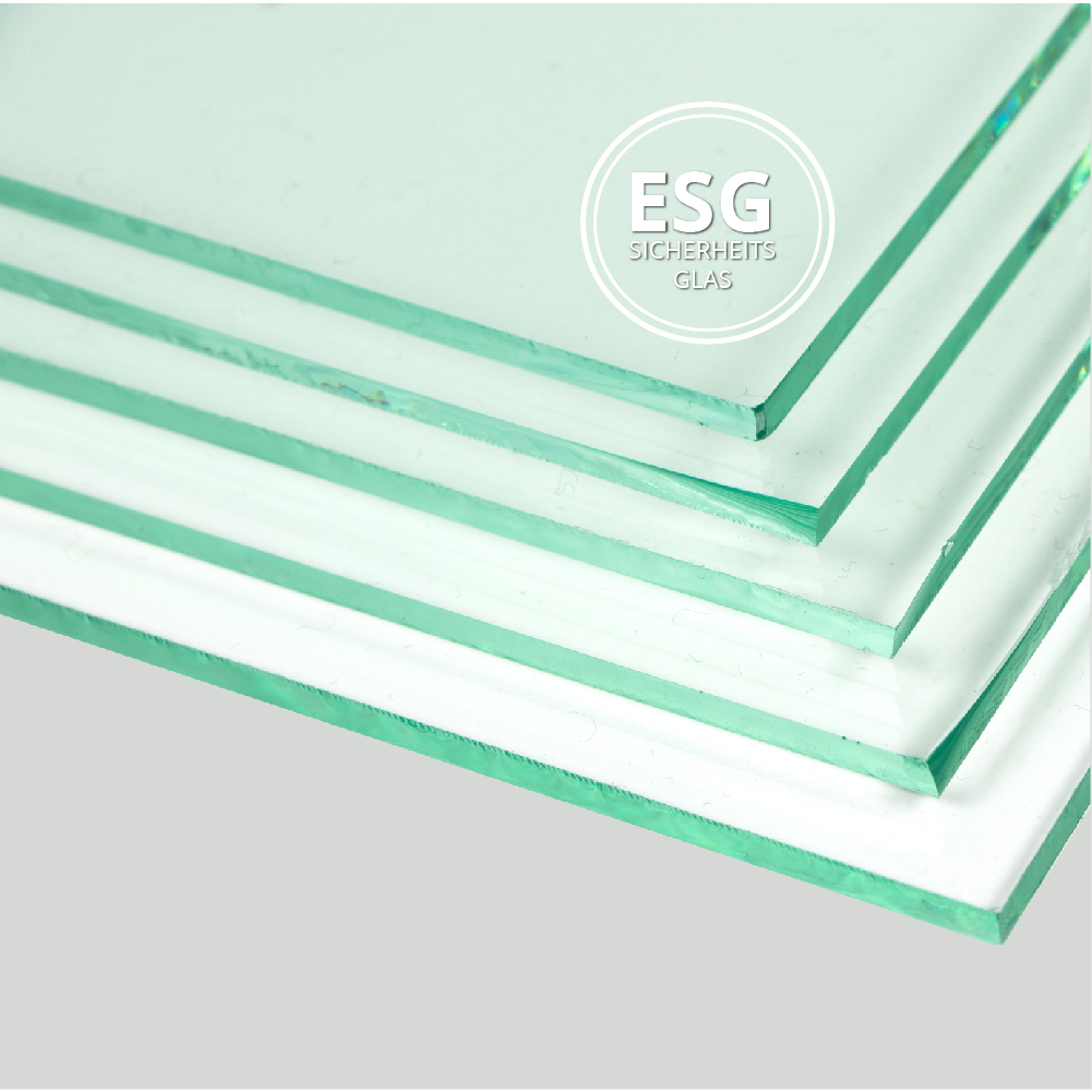 ESG- und Einfachglasplatten auf Maß |  Glasstärke 4-10 mm