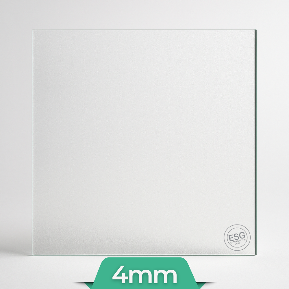 ESG Satinato mattierte Gläser nach Maß |  Glasstärke: 4 mm