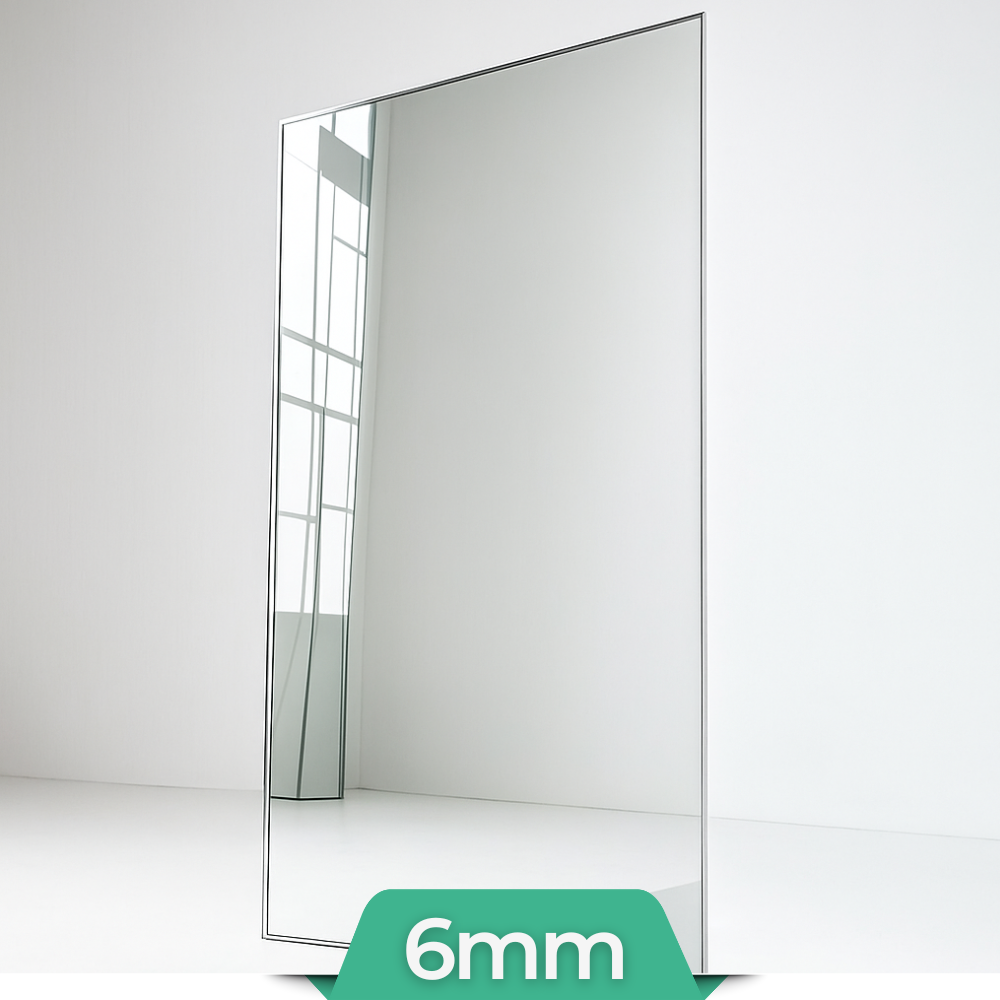 Spiegel nach Maß | Farbe: Klar | Glasstärke: 6mm